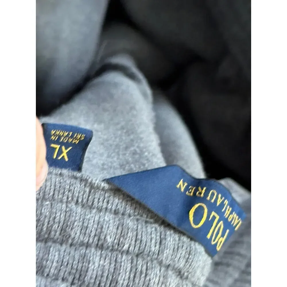 Polo Ralph Lauren Gray Drawstring Sweatpants Size XL